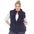 Women's Zip-Up Sherpa Vest - Plus