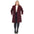 White Mark Women's Classic Walker Coat - Plus