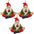 Zen Gnome Holiday Ornament: Set of 3