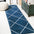 Cole Minimalist Diamond Trellis Runner Rug