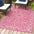 Charleston Vintage Filigree Textured Weav Indoor/Outdoor Area Rug