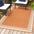 James Modern Border Stripe Indoor/Outdoor Area Rug