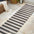 Negril Two-Tone Wide Stripe Indoor/Outdoor Runner Rug