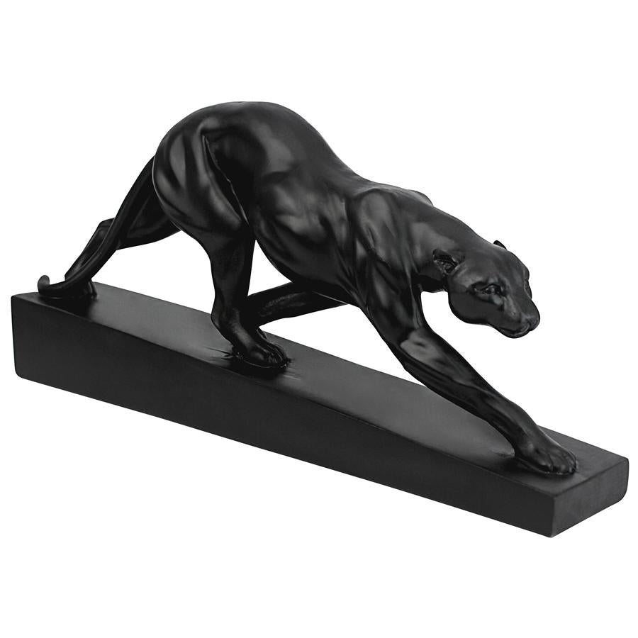 Art Deco Panther on the Prowl Statue - Tuesday Morning - Statues & Sculptures