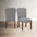 Sophia Dining Chair in Performance Fabric with Nail Heads - Set of 2