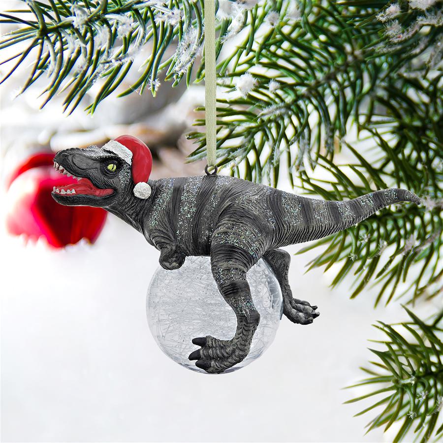 Blitzer, the T - Rex Holiday Ornament - Tuesday Morning - Decorative Objects