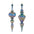 Blue Irredescent Glass Finial Drop Ornament (Set of 6) - Tuesday Morning - Decorative Objects