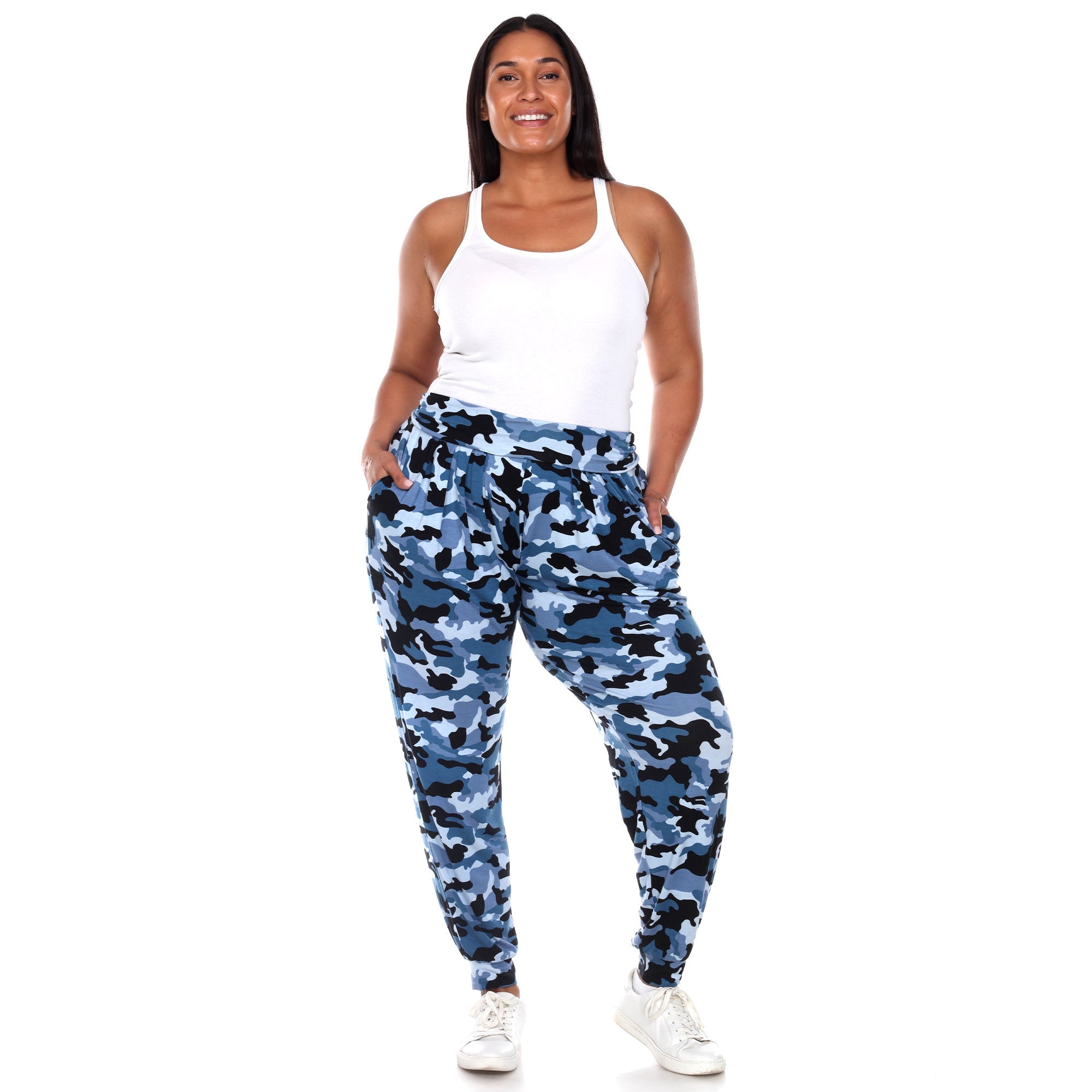 Camo Harem Pants - Plus - Tuesday Morning - Pants