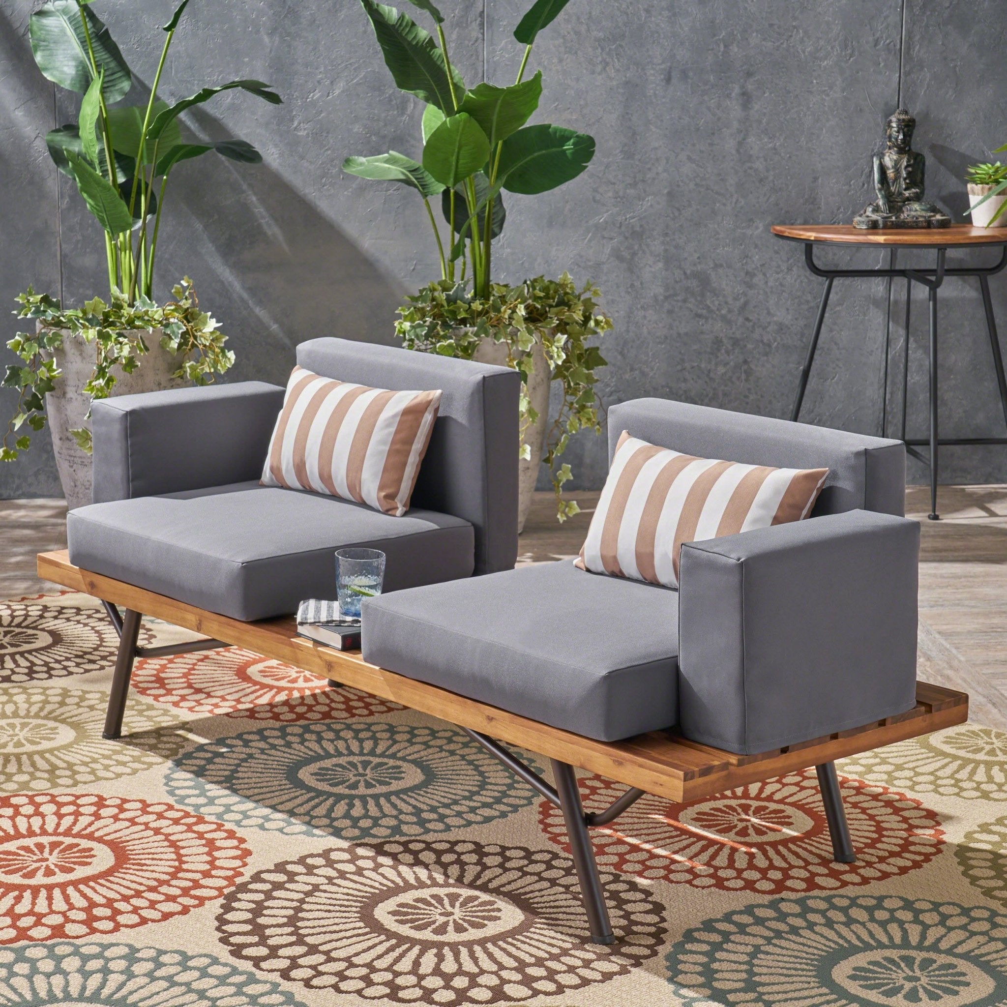 CANOGA SOFA by Christopher Knight Home - Tuesday Morning - Outdoor Furniture Sets