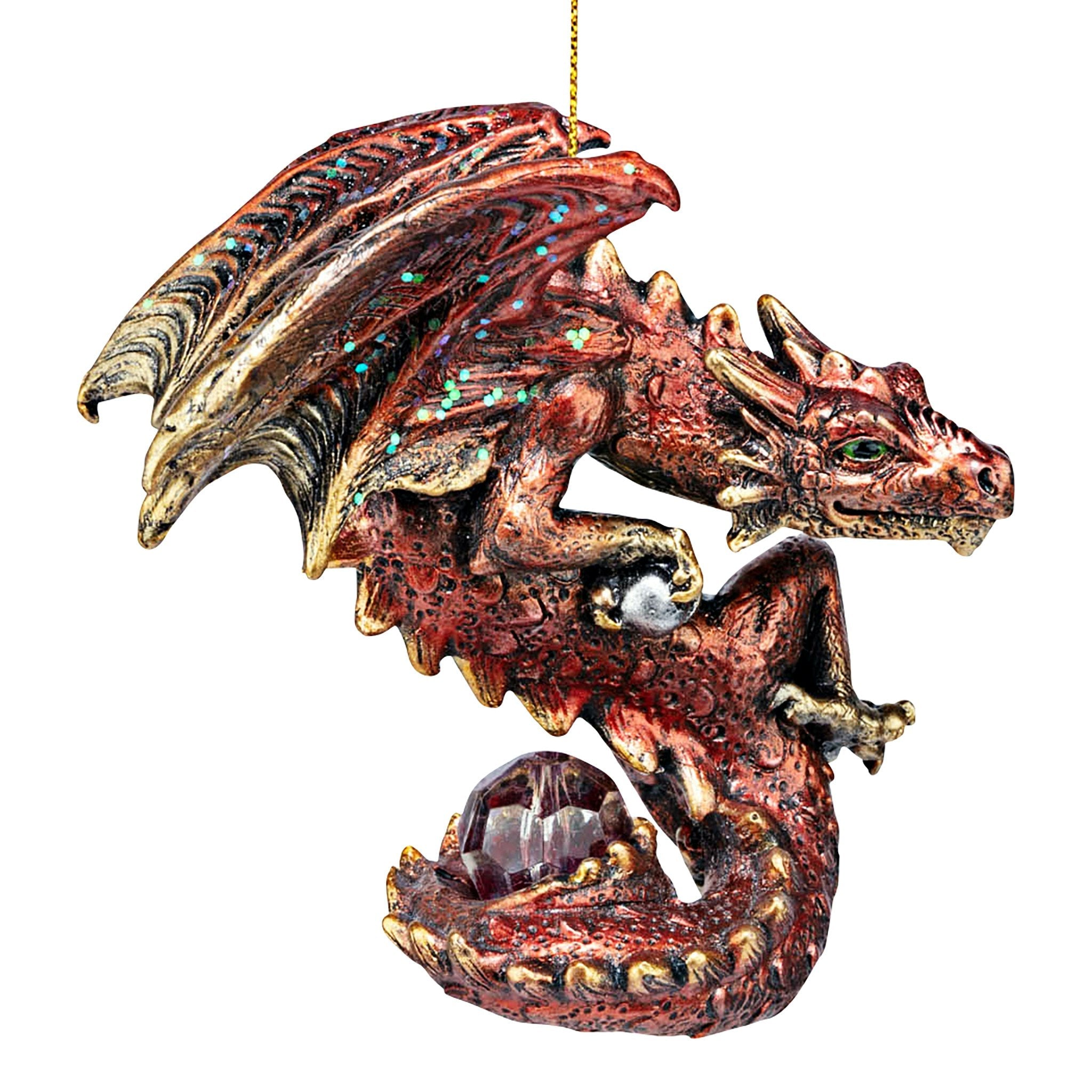 Christmas Light Protector Dragon 2021 Gothic Holiday Ornament: Each - Tuesday Morning - Decorative Objects