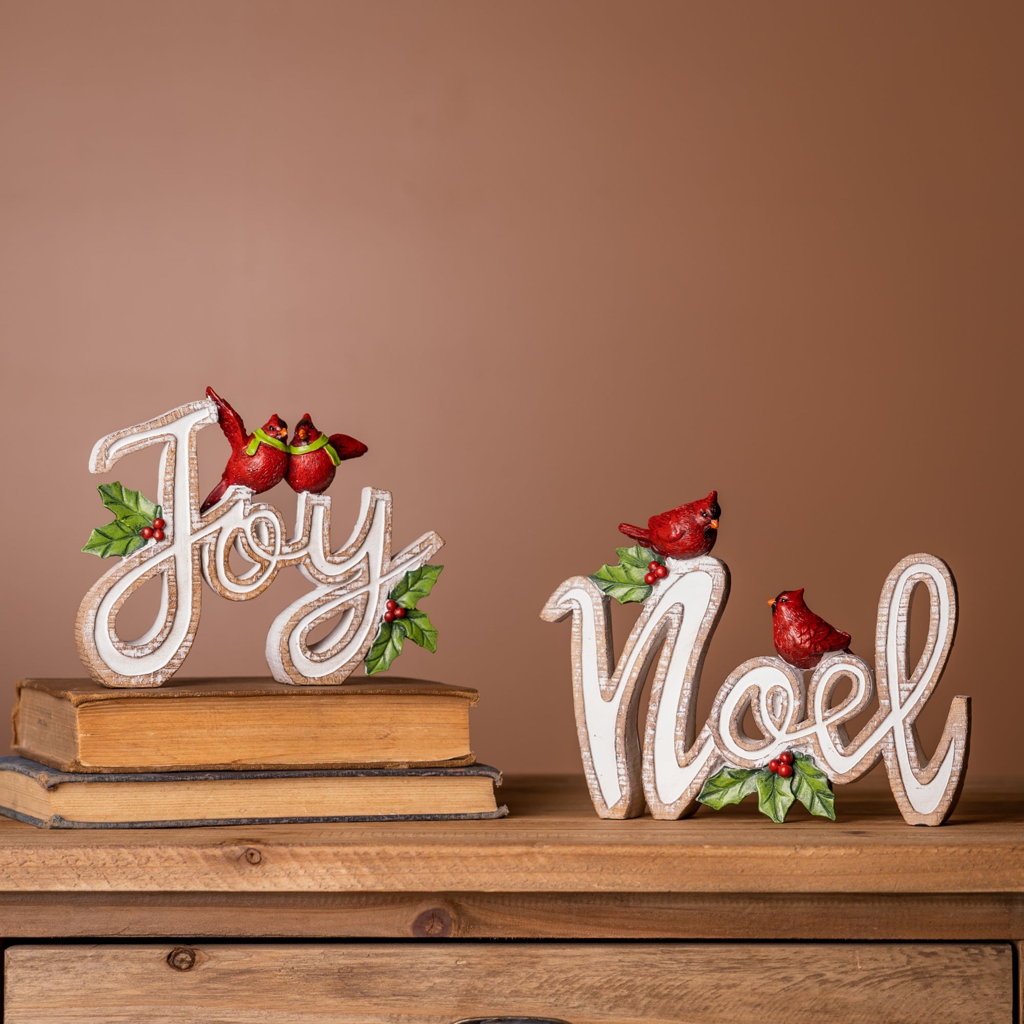 Christmas Sentiment Sign (Set of 2) - Tuesday Morning - Decorative Objects