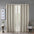 Printed Heathered Blackout Grommet Top Curtain Panel (Only 1 Pc Panel)