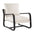 Blaire Sling Chair Upholstered Metal Frame