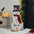 36"H Lighted Wooden Christmas Snowman Porch Décor  with Timer