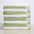 Great Bay Home 4 Pack- 30" x 60" / Eucalyptus Green / White 4 Pack Striped Cabana Beach Towel - Edgartown Collection