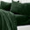 Great Bay Home 4-Piece Solid Jewel-Toned Plush Sheet - Velvet Luxe Collection 4-Piece Solid Jewel-Toned Plush Sheet | Velvet Luxe Collection 