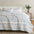 greatbayhome Quilts & Comforters King / California King / Arista Print / Arista Stripe Print Reversible Comforter Set - Odette Collection Reversible Comforter Set | Odette Collection 