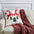 greatbayhome Throw Pillow Sham Square / Red Reindeer's Jumping Holiday Throw Pillow - Jubilee Collection Holiday Throw Pillow | Jubilee Collection 